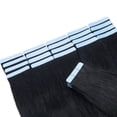 thumbnail image 4 of Extensions de Cheveux Humains à Coller, Cheveux Brésiliens Soyeux, Lisses, Pleine Tête, 20 Pcs, 4 of 7