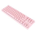 Clavier mécanique, 71 Clés de type C ABS Matériel pour Typing Rose