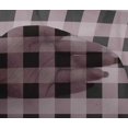thumbnail image 4 of oneOone Viscose Chiffon Fabric Gingham Check Printed Fabric 1 Yard 42 Inch Wide, 4 of 4