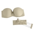 thumbnail image 1 of Strapless Bras for Large Breasts Ladies Strapless Gathering Invisible Bra Glossy Back Buckle Breast Seamless Bra Underwear Strapless Bra for Large Breasts, 1 of 9