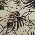 thumbnail image 1 of oneOone Silk Tabby Light Brown Fabric Abstract Tropical Leaf Sewing Material Print Fabric By The Yard 42 Inch Wide, 1 of 4
