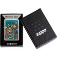 thumbnail image 5 of Zippo 48579 Flower Power Design Street Chrome Windproof Lighter, 5 of 5