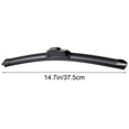 thumbnail image 3 of Universal All-Season Windshield Wiper Blades | Silent High-Elastic Steel | Four-Layer Rubber Strip | Noiseless All-Weather Performance | 2-Pack | Fits Most Cars & SUVs | Easy Install, 3 of 9
