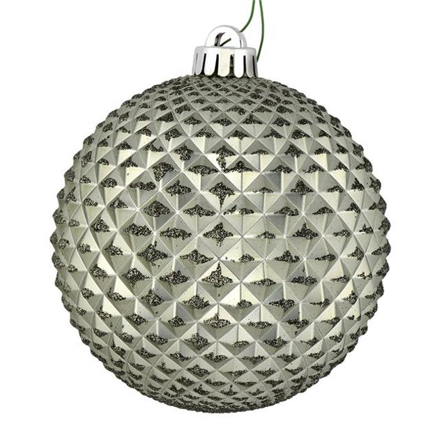 Vickerman N188423D Boule en Fer Forgé Pailletée Durian 2.75 Po. 12 par Sac