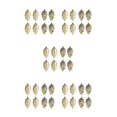thumbnail image 1 of relayinert 8pieces Tree Decoration Eye-catching Pine Cone Decorations For Festive Gold 5Set, 1 of 6