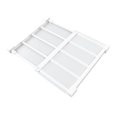thumbnail image 3 of Expandable Tension Rod Shelf Durable PP Steel Pipe Material Easy to Install for Closet Cabinet Bathroom Kitchen 14.2 Inch Width, 3 of 8