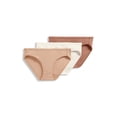 thumbnail image 1 of Jockey Bikini à Logo Extensible en Coton Biologique pour Femmes - Lot de 3, 1 of 4