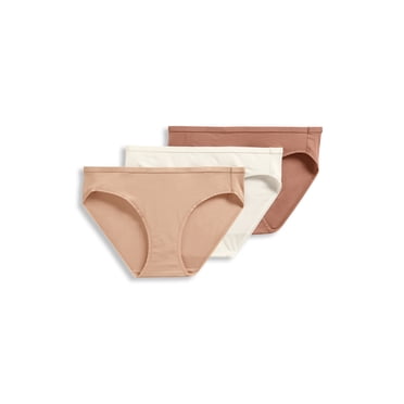 Jockey Bikini Extensible en Coton Biologique pour Femmes - Lot de 3