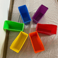 thumbnail image 1 of Book and Binder Holder, for Classroom, Plastic Vertical Storage Book Organizer Folders, Office Organization,6Pcs, 1 of 7
