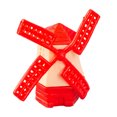 thumbnail image 1 of Windmill Desk Ornament for Indoor Spaces—Decorative Succulent for Home and Patio, 1 of 4