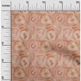 thumbnail image 2 of oneOone Cotton Jersey Light Brown Fabric Abstracts Craft Projects Decor Fabric Printed By The Yard 58 Inch Wide, 2 of 5