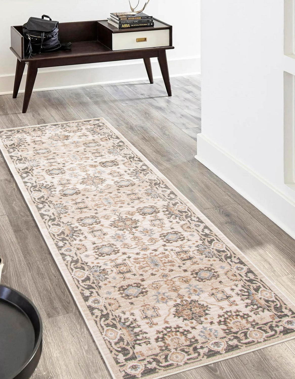 ECARPET Gloria Tapis de Couloir Traditionnel pour Salon, Chambre, Salle A Manger, Entrée, Couloir et Plus Encore.