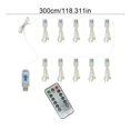 thumbnail image 3 of USB Powered Decorative Light String with Remote Control, 5ft Fairy String Lights for Indoor Outdoor Party Wedding Christmas Tree Garden Patio Home Decor, Warm White LED Fairy Lights for Bedroom, 3 of 7