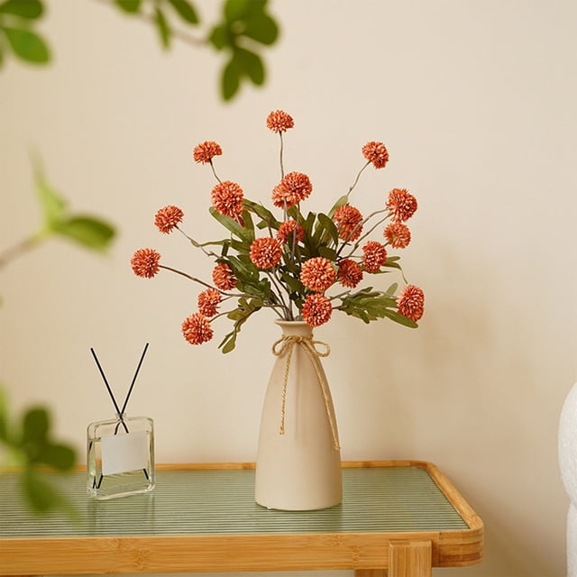 Simulation Of Dandelions Flowers Home Decoration Simulation Flowers Silk Flowers Fake Flowers