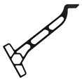thumbnail image 3 of Minn Kota Boat Anchor System Mounting Bracket 1810385 Raptor; Jack Plate Port Side Mount; Mounts Minn Kota Raptor Shallow Water Anchor; 6 Inch Rise And 8 Inch Setback; Powder Coated; Black; Aluminum, 3 of 8