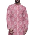 thumbnail image 4 of Atasi Printed Designer Rayon Button Down Casual Kurta With Pajama For Men, 4 of 4