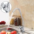 thumbnail image 3 of 1/4'' Zinc Alloy Kitchen Faucet Tap Chrome Reverse Osmosis RO Drinking Water Filter, 3 of 14