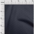 thumbnail image 2 of oneOone Cotton Silk Navy Blue Fabric Geometric Craft Projects Decor Fabric Printed By The Yard 42 Inch Wide, 2 of 4