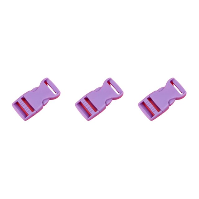 Transemion 10pcs/set Clasp Belt Buckles Designed With In Mind Convenient Release Buckle purple 3Set