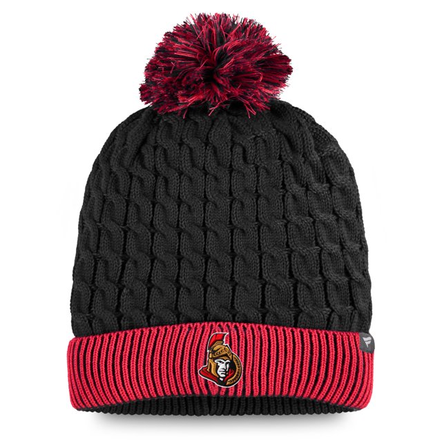 Tuque Emblématique à Pompon pour Femmes Senators d'Ottawa LNH