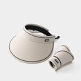 thumbnail image 2 of WEIYLL Empty Top Sun Hat Large Brim For Face Shading Adjustable Hood Circumference For Summer Sun Hat White for -, 2 of 4