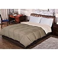 thumbnail image 2 of All Season Down Alternative Reversible Comforter  Twin/Twin XL-Ivory/Taupe, 2 of 4
