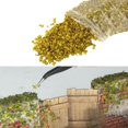 thumbnail image 4 of Milaget segolike 33 ml Feuille Miniature Modèle Statique Chemin de Fer Table de Sable Diorama pour 33 ml Jaune, 4 of 8