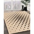 thumbnail image 3 of Ahgly Company Tapis d'Intérieur Lavable en Machine Carré Transitionnel Bronze Brun, 6 Pieds Carré, 3 of 7