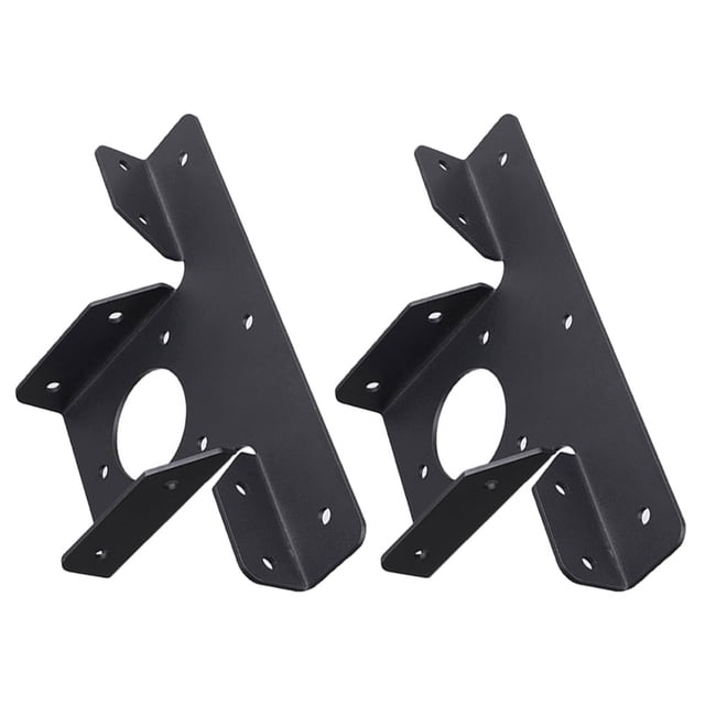 Mobutofu Support d'Angle de Pergola en Acier Inoxydable 2 Pcs avec Installation Facile pour la Maison
