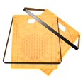 thumbnail image 1 of Camco Grand Coussin Stabilisateur pour Vérin avec Poignée, Aide à Empêcher les Vérins de s'Enfoncer, Coussinet 14 Pouces x 12 Pouces - Lot de 2 - 44543, Jaune, 1 of 5