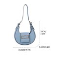 thumbnail image 3 of TopLLC Sac Bandoulière en Cuir Grande Capacité Multi Compartiments pour Femmes, 3 of 3