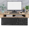 thumbnail image 2 of Fyydes USB Keyboard,Arabic Keyboard,Arabic Keyboard 104 Keys USB Interface Wired Design Black ABS Material Office Keyboard for Desktop Computers, 2 of 9