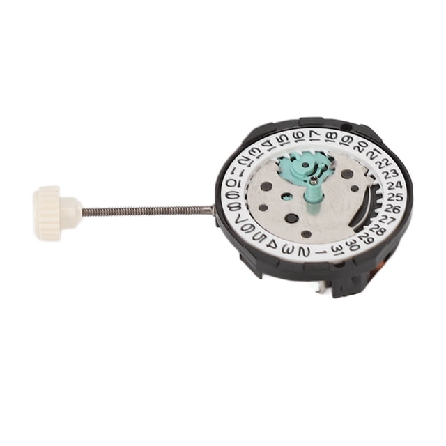 Calendrier Mouvement de Montre, Mouvement à Quartz Accessoire de Remplacement Sûr pour Horloger pour la Date de l'Atelier de Réparation de Montres à 6