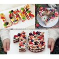thumbnail image 4 of 4/9Pcs Cake Mold LOVE Type Easy Cleaning PET Number Shape Baking Mold for Fondant, 4 of 8