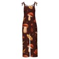 thumbnail image 3 of XZNGL Womens Rompers and Jumpsuits for Summer Women Ladies Printed Summer Sleeveless Backless Loose Long Playsuits Rompers Jumpsuit Long Sleeve Jumpsuit for Women Long Sleeve Romper for Women, 3 of 5