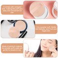 thumbnail image 4 of Weiweiguan 20Pcs Comfortable Cosmetics Puffs Sponge Makeup Pads Makeup Puff Accessories, 4 of 7