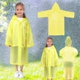 thumbnail image 2 of Lightweight Reusable Kids Raincoat With Clear EVA Portable Jacket For Girls And Boys Rain Gear, 2 of 5