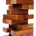 thumbnail image 2 of Yard Games Giant Tumbling Timbers 30" Wood Block Stacking Game, Stained, 2 of 6