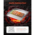 thumbnail image 2 of VEVOR Plaque de Cuisson à Dessus Plat 18x16 Po en Acier Inoxydable Universelle Poêle de Barbecue Batterie de Cuisine, 2 of 9