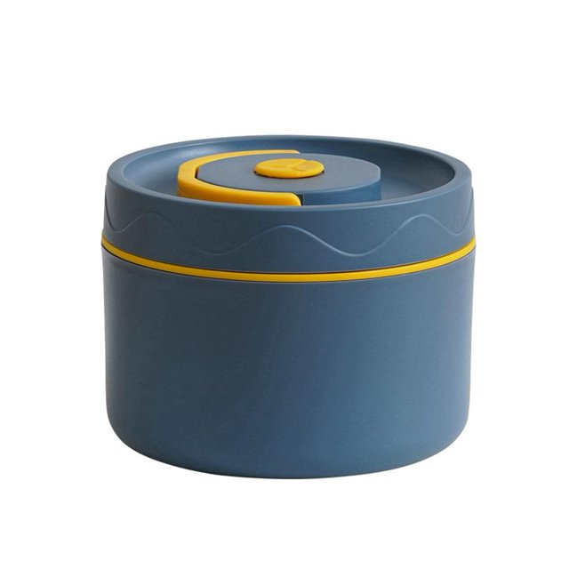 RYGRZJ Boîte à Lunch Ronde Portable Isolée Sac Thermique pour Déjeuner Pique-Nique Stockage Alimentaire!