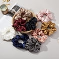 thumbnail image 2 of Pure Mulberry Silk French Scrunchie, 2 of 8