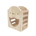 thumbnail image 3 of Yinanstore Natural Wooden Rabbit Hay Rack Food Dispenser Manger Hay Feeder Hanging Hay Dispenser for Rabbits Small Animals Bunny Chinchilla Less Wasted, 3 of 6