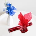 thumbnail image 2 of 1 Rouleau de Cellophane Décoratif Couleur Vive Rouleau de Papier d'Emballage en Plastique Effet Visuel Rouleau de Cellophane pour Fête, 2 of 10