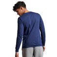 thumbnail image 2 of Russell Athletic T-Shirt de Performance Essentiel 60/40 à Manches Longues, m, Marine, 2 of 2