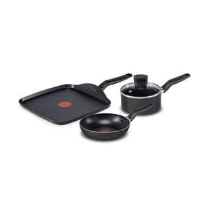 T-fal Essential 4pc Cookware Set with Sauce Pan