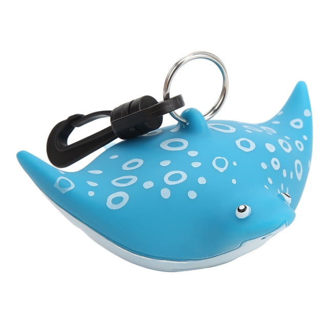 Dive Mouthpiece Dustproof Cover, Cartoon Fish, Second Stage Regulator Holder with Clip,