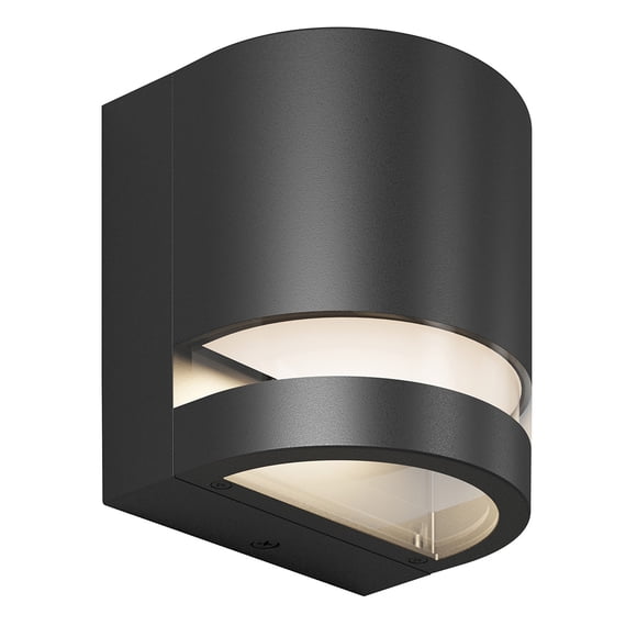 Artika Valor Modern Outdoor Light Fixture, Black