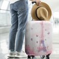 thumbnail image 2 of Travel Luggage Cover Suitcase Protector Fits 18-32 Inch Luggage Wheel Covers Patterned Travel Related Items Flower Luggage Protector Elastic Luggage Anti-scratch Suitcase Cover XL, 2 of 5