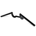 thumbnail image 2 of Krator Guidon de Moto 1 Pouces Acier Noir Style Z-Bar Bobber Cruiser Café Coureur Vélo, 2 of 4