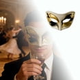 thumbnail image 2 of Masquerade Lace Party Beauty Half Face Lady Wearing, 2 of 7